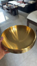 金疆周黑鴨同款拌飯碗米村304不銹鋼韓式冷面碗雙層隔熱碗筷專(zhuān)用金色 304鋼 金色碗 21cm外徑（拌飯碗冷面碗可裝湯） 曬單實(shí)拍圖