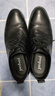 金猴皮鞋男春秋牛皮通勤職場(chǎng)商務(wù)正裝鞋低幫系帶單鞋透氣耐磨鞋子 黑色 41 曬單實(shí)拍圖