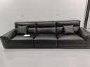 林氏家居現代簡(jiǎn)約大黑牛真皮沙發(fā)2025新款國家補貼加高靠背客廳沙發(fā)PS504 曬單實(shí)拍圖