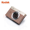 KODAKC1數碼相機 學(xué)生入門(mén)級家用旅游高清攝影攝像 超薄便攜式翻轉屏可自拍照相機 棕色 套餐一【帶32G卡、相機包、讀卡器】 曬單實(shí)拍圖