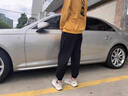 潮蒙駱戶外工裝闊腿長褲男春夏季新款寬松純色休閑褲子男士透氣山本褲 黑色 XL（建議130-145斤） 曬單實拍圖