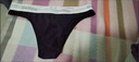 浪莎（LangSha）性感半包臀男士比基尼小三角內褲純棉吸濕透氣U凸囊袋純色黑白灰 兩條裝（顏色可備注） 2條 M 1尺9-2尺2 曬單實(shí)拍圖