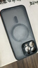 億色（ESR）適用蘋(píng)果15promax手機殼iphone15promax保護套磁吸殼硅膠軟邊超薄磨砂氣囊防摔鏡頭全包男女半透黑 曬單實(shí)拍圖