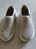 維致老北京布鞋女單鞋軟底一腳蹬媽媽鞋厚底防滑休閑鞋女米白色  36 曬單實(shí)拍圖