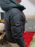 雅鹿三防免洗冬季羽絨服女短款2025新款連帽蓄熱面包服厚外套 黑色 L (165) 推薦125-140斤 曬單實(shí)拍圖