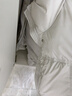 三彩【易打理】2025冬季新款90白鴨絨羽絨服面包服寬松短款M 象牙白 S 155/80A 曬單實(shí)拍圖