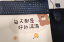 【熱賣(mài)】加熱鼠標墊大號卡通暖色加熱桌墊辦公室電腦桌面墊學(xué)生寫(xiě)作業(yè)暖手墊冬天暖手神器暖桌墊 【好運滿(mǎn)滿(mǎn)】 60*36【3檔定時(shí)款】 曬單實(shí)拍圖