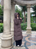 波司登（BOSIDENG）25新款絲絨拿鐵羽絨服女長(cháng)款90鵝絨經(jīng)典商務(wù)連帽冬外套商場(chǎng)同款 自在暖咖7F88-絲絨拿鐵/博主同款 【店長(cháng)推薦】 XS 155/80A 體重約100斤以?xún)?曬單實(shí)拍圖