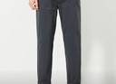 羅蒙（ROMON）休閑褲子男士春秋季直筒寬松錐形男褲春夏款薄款加厚純棉長(cháng)褲子 361深灰 32 曬單實(shí)拍圖