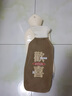 JCZS日本熱水袋老人專(zhuān)用灌注水加厚防爆毛絨暖手寶暖腳窩神器長(cháng)條熱敷 歡喜膚德絨900ml暖被窩神器 曬單實(shí)拍圖