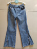 巴拉巴拉童裝兒童牛仔褲女童秋裝大童洋氣小童喇叭長(cháng)褲子 牛仔中藍88201 120 曬單實(shí)拍圖