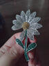 BJYL權志龍同款小雛菊太陽(yáng)花胸針男士高端時(shí)尚百搭別針衣服胸花配飾品 雛菊胸針-禮盒裝 曬單實(shí)拍圖
