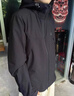FILA 斐樂(lè )情侶男女同款春季健身戶(hù)外連帽運動(dòng)外套防水透濕抗菌防風(fēng)衣 正黑色-BK L 175/96A/L 曬單實(shí)拍圖