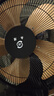 永速電風(fēng)扇落地扇家用直流變頻大風(fēng)強力立式太陽(yáng)能靜音循環(huán)可充電無(wú)刷電機12V 16英寸鋁葉數顯標準款 曬單實(shí)拍圖