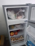 志高（CHIGO）小冰箱迷你小型家用冷藏冷凍兩用宿舍出租房用雙門(mén)辦公室電冰箱節能省電 【凈化除味】82L銀色【三天約一度電】 曬單實(shí)拍圖
