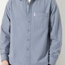 羅蒙（ROMON）長(cháng)袖襯衫男士純棉免燙寸衫2025年春季新款潮流休閑襯衣外套男春秋 霧藍色 L 111-125斤 曬單實(shí)拍圖