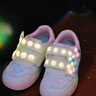 泰蘭尼斯兒童閃燈鞋秋季幼兒園發(fā)光鞋男童運動(dòng)板鞋女童休閑鞋29 曬單實(shí)拍圖
