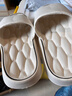 防臭拖鞋男士秋季新款室內家居浴室洗澡防滑情侶款踩屎感涼拖鞋男 米白一雙裝 42-43 【適合41-42腳】 曬單實(shí)拍圖