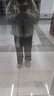 初申冬季加棉休閑外套女撞色連帽拉鏈寬松搖粒絨厚款外套S44D009 曬單實(shí)拍圖