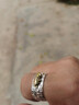 貔貅心經(jīng)戒指男女進(jìn)財石榴復古六字真言個(gè)性潮CLjn貔貅戒指jd 鑲銅貔貅新款【開(kāi)口可調節】 曬單實(shí)拍圖