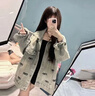 JRET牛仔外套女2025新款設計感字母寬松顯瘦復古夾克上衣女 字母牛仔外套面料 S 建議70-90斤 曬單實(shí)拍圖