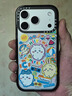 CASETIFY Chiikawa x CASETiFY聯(lián)名 吉伊卡哇夏日派對 適用于iPhone 17/16/15  Air/Pro/Max蘋(píng)果手機殼 透明黑框 iPhone 17 Pro 曬單實(shí)拍圖