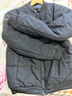 羅蒙（ROMON）棉服男秋冬季飛行夾克棉襖男士休閑保暖防寒棉衣外套 黑色 3XL 曬單實(shí)拍圖