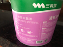 三青 水性木器漆家具翻新漆門(mén)窗木用改色油漆好刷凈味 純白色5KG 曬單實(shí)拍圖
