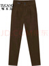 啄木鳥(niǎo)毛呢哈倫褲女秋冬2025年新款高腰顯瘦休閑女褲冬季加厚小腳西裝褲 咖啡色【冬季加厚款】 L 曬單實(shí)拍圖