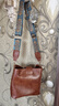 貞喜氣復古高級感包包女2025超火韓版時(shí)尚單肩斜挎包小眾設計手提水桶包 寬肩帶斜挎包【棕色帶掛件】 曬單實(shí)拍圖