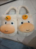 可愛(ài)保暖包跟棉拖鞋女冬季男女情侶踩屎感外穿防滑居家棉鞋假日 嚕嚕水豚-全包款 38-39 【適合37-38腳】 曬單實(shí)拍圖