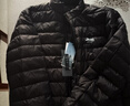 JEEP SPIRIT吉普輕薄羽絨服男冬季男士保暖外套超輕休閑立領(lǐng)防寒服 黑色 6XL 曬單實(shí)拍圖