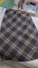 朵世界格紋開(kāi)叉毛呢半身裙女秋冬加厚復古高腰顯瘦a字中長(cháng)款格子包臀裙 咖格-加厚面料 XXL碼(131-145斤選擇) 曬單實(shí)拍圖