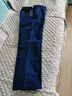 AEMAPE美國蘋(píng)果高腰深襠中老年牛仔褲寬松直筒休閑男褲加絨加厚秋冬彈力 深藍色（款） 加絨 30 [腰圍2尺3] 曬單實(shí)拍圖