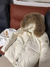波司登（BOSIDENG）25新款羽絨服90鵝絨極寒商場(chǎng)熱賣(mài)同款修身收腰外套B250242214J 極晶白8F18-趨勢推薦【至高御寒-30℃】卡碼拍大 2XL 180/100A 體重約140-150 曬單實(shí)拍圖