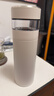 富光拾喜（FUGURNG BESTJOY）保溫杯男316不銹鋼水杯茶水分離杯泡茶杯子車(chē)載帶濾網(wǎng)簡(jiǎn)約白420ml 曬單實(shí)拍圖