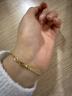 周生生永系列金米珠黃金手鏈 足金卓越工藝米粒金珠手飾 95712B計價(jià) 18厘米 - 2.88克(含工費320元) 曬單實(shí)拍圖