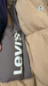 Levi's李維斯童裝男童輕薄羽絨服羽絨馬甲外童背心防風(fēng)馬甲外套女童 煙草棕 140 /68 充絨量87g【建議身高128-140cm】 曬單實(shí)拍圖