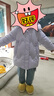 笛莎（DEESHA）童裝女童羽絨服2025秋冬款女孩時(shí)尚加厚中長(cháng)款羽絨服大童外套 曬單實(shí)拍圖