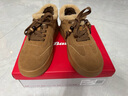 Bata休閑鞋女2025冬季新款牛剖皮通勤厚底毛毛德訓運動(dòng)鞋AD120DM5 棕色-絨里 38 曬單實(shí)拍圖