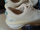 安踏（ANTA）葉子5丨女鞋春季緩震增高網(wǎng)面透氣百搭休閑鞋跳繩運動(dòng)跑步鞋子女 【葉子5-主推同款網(wǎng)面】淺米白/薄荷藍5575F-2 40 曬單實(shí)拍圖