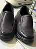 木林森（MULINSEN）男鞋商務(wù)套腳休閑皮鞋羊皮正裝鞋子男爸爸鞋SL257111 曬單實(shí)拍圖