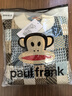 大嘴猴（paul frank）毛衣男士格子拼色針織衫男秋冬季保暖厚款毛線(xiàn)衣外套 米白色 L 曬單實(shí)拍圖