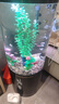 可麗愛(ài)（CLEAIR）Cleair可麗愛(ài)LS-Y1橢圓Y2圓柱魚(yú)缸水族箱客廳家用亞克力魚(yú)缸 水泵 水泵 曬單實(shí)拍圖