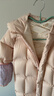 高梵黑金兒童鵝絨服5.0長(cháng)款加厚男女小童精靈帽寶寶羽絨服外套官方暖 YT棉花粉 130 （少量現貨 飛天鵝絨149g） 曬單實(shí)拍圖