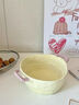 桂岐雙耳湯碗陶瓷家用大號大碗泡面碗大容量麻辣燙碗螺螄粉碗專(zhuān)用湯盆 8英寸雙耳湯碗-奶黃粉耳 曬單實(shí)拍圖