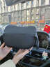 TUNE汽車(chē)頭枕頸枕車(chē)用腰靠套裝開(kāi)車(chē)護腰靠墊靠背腰墊久坐不累記憶海綿 云感舒頸丨抗菌頭枕丨黑色1個(gè) 曬單實(shí)拍圖