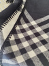 夢(mèng)多福圍巾女冬季圍脖仿羊絨秋冬披肩斗篷保暖格紋鎖邊送女生生日禮物 黑白格【圍巾/披肩兩用】 180*58cm 曬單實(shí)拍圖