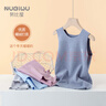努比屋兒童背心2件裝秋季保暖內穿馬甲中大童春秋貼身男女童無(wú)袖打底衣 曬單實(shí)拍圖
