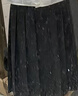 詩(shī)凡黎（‘S EIFINI）詩(shī)凡黎jk裙女新款少女解構黑色高腰顯瘦a字半身百褶裙女 深灰 S 曬單實(shí)拍圖
